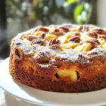- 1 cup unsalted butter (2 sticks), browned - 1 ½ cups granulated sugar - 3 large eggs, at room temperature - 1 teaspoon pure vanilla extract - 2 cups all-purpose flour, sifted - 1 teaspoon baking powder - ½ teaspoon baking soda - ½ teaspoon salt - 1 teaspoon ground cinnamon - 2 cups apples, peeled and diced (approximately 2 medium apples) - 1 cup pecans, chopped - ½ cup sour cream or Greek yogurt, at room temperature Brown butter gives this cake a rich taste. You will need unsalted butter to control salt levels. Use granulated sugar for sweetness. Eggs help bind the cake, while vanilla adds flavor. Sifted all-purpose flour is key for a light texture. Baking powder and baking soda help the cake rise. Salt and cinnamon bring out the flavors. Fresh apples add moisture and sweetness, while pecans give crunch. Sour cream or Greek yogurt keeps the cake moist. If you need alternatives, here are some ideas: - Use salted butter if you don’t have unsalted butter. Just cut back on added salt. - Brown sugar can replace granulated sugar for a deeper flavor. - You can swap eggs for ¼ cup of unsweetened applesauce for a vegan option. - For a gluten-free version, use a gluten-free flour blend. - Plain yogurt can stand in for sour cream if needed. These swaps can help you adapt the recipe based on what you have at home. When picking apples, look for firm, shiny skins. Avoid any with bruises or soft spots. Varieties like Granny Smith or Honeycrisp work well for baking. For pecans, choose ones that smell fresh and nutty. Check for any signs of mold or rancidity. You can also toast pecans to enhance their flavor before adding them to the batter. This step adds a lovely crunch and nutty taste to your cake. To make brown butter, start with unsalted butter. Place one cup of butter in a medium saucepan. Heat it over medium heat. Watch closely as it melts. Stir regularly until it turns a deep golden brown. This will take about 5-7 minutes. The rich, nutty smell means it is ready. Once browned, take it off the heat and let it cool slightly. In a large bowl, mix the cooled brown butter with granulated sugar. Whisk them until smooth. Add three large eggs, one at a time. Make sure to mix well after each egg. Then, add one teaspoon of pure vanilla extract. In another bowl, combine two cups of sifted flour, baking powder, baking soda, salt, and ground cinnamon. Mix these dry ingredients well. Gradually add the dry mix to the wet mix. Alternate with half a cup of sour cream or Greek yogurt. Start and end with the dry mix. Gently stir until just combined. Be careful not to overmix. Finally, fold in two cups of diced apples and one cup of chopped pecans. Once your batter is ready, pour it into a greased and floured 9x5 inch loaf pan. Use a spatula to smooth the top. Preheat your oven to 350°F (175°C). Bake the cake for 50-60 minutes. Check for doneness by inserting a toothpick in the center. If it comes out clean, it is done. If the top browns too fast, cover it lightly with foil. After baking, let the cake cool in the pan for about 15 minutes. Then, transfer it to a wire rack to cool completely. To make brown butter, heat unsalted butter in a pan. Stir it often. Watch for a golden color and nutty smell. This takes about 5-7 minutes. If it smokes, lower the heat. Remove it from the heat when ready. Let it cool slightly before mixing it with sugar. This step adds a rich flavor to your cake. To keep your cake moist, use room temperature eggs and sour cream. This helps blend the ingredients better. Also, don’t overmix the batter. Fold in the apples and pecans gently. This keeps the cake light and fluffy. Bake it until a toothpick comes out clean. If it’s dry, you overbaked it. Avoid common pitfalls to ensure success. Here are a few: - Not measuring ingredients: Use proper measuring cups. This matters for the cake’s texture. - Skipping the sifting step: Sifting flour helps keep the cake light. - Not preheating the oven: Always preheat for even baking. - Overmixing the batter: This can lead to a dense cake. - Not checking for doneness: Use a toothpick to test. If it comes out clean, it’s done. By following these tips, you'll create a delightful Brown Butter Apple Pecan Pound Cake. Enjoy the process and the tasty outcome! {{image_4}} You can change up the flavor of your pound cake easily. Try adding dried cranberries or raisins for a sweet twist. Chopped chocolate or toffee bits can add a rich touch. For a nutty flavor, consider walnuts or almonds instead of pecans. You can use pears instead of apples for a unique taste. The possibilities are endless; just keep the texture in mind. To make this cake gluten-free, use a 1:1 gluten-free flour blend. This will keep the cake soft and moist. For a dairy-free option, swap the butter for coconut oil and use almond milk in place of sour cream. This change will still give you a tasty cake. Just ensure your baking powder is gluten-free as well. Serving is just as important as baking. Dust the top with powdered sugar for a pretty look. You can dress it up with apple slices and extra pecans for fun. Serve it warm with whipped cream or vanilla ice cream for a special treat. Drizzle some caramel sauce on top for added sweetness. Each of these ideas can make your pound cake shine! To keep your Brown Butter Apple Pecan Pound Cake fresh, wrap it well. Use plastic wrap or aluminum foil. This helps keep moisture in and air out. Store it in a cool, dry place. If you want it to last longer, consider refrigerating it. Just remember to wrap it tightly to avoid dryness. This cake will last about 3-4 days at room temperature. In the fridge, it can last up to a week. If you want to freeze it, slice it first. Wrap each slice in plastic wrap and place them in a zip-top bag. It can stay good in the freezer for about 2-3 months. When you're ready to eat, just thaw it in the fridge overnight. For the best taste, reheat your pound cake gently. Use the microwave for 10-15 seconds per slice. This warms it without drying it out. You can also warm it in the oven at 350°F for about 5-10 minutes. Serve it warm for a cozy treat, and maybe add a scoop of ice cream on top! Yes, you can use other nuts. Walnuts or almonds work well. They add a nice crunch. Just chop them up like pecans and fold them in. You can use natural sweeteners like honey or agave. They will change the texture a bit. Start with less and taste as you mix. The cake is done when a toothpick comes out clean. Check around the 50-minute mark. If it is still wet, bake a bit longer. Yes, you can make cupcakes! Just fill each cupcake liner with batter. Bake for about 20-25 minutes. Watch them closely to avoid overbaking. Slice the pound cake and serve it warm or at room temp. Dust it with powdered sugar for style. Add fresh apple slices or whipped cream for a treat. This blog post covered making a delicious Brown Butter Apple Pecan Pound Cake. We explored key ingredients, helpful substitutions, and tips for choosing fresh apples and pecans. You learned step-by-step instructions for preparing and baking the cake, along with tips for perfect results. We also discussed variations, storage methods, and answers to common questions. Baking is a fun way to show your creativity. Enjoy making this cake and sharing it with others!