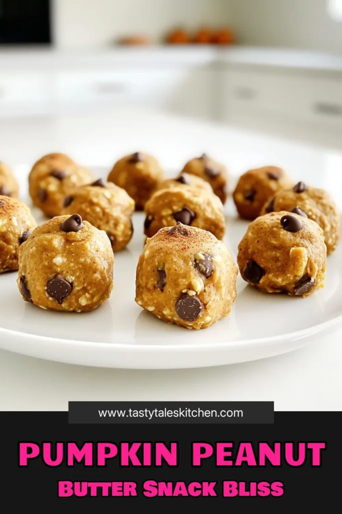 Satisfy your cravings with these Peanut Butter Pumpkin Energy Bites! Packed with rolled oats, creamy peanut butter, and nutritious pumpkin puree, they're the perfect snack for any time of day. Whip up this easy recipe in just 15 minutes and enjoy a delicious, energy-boosting treat. Click through for the full recipe and elevate your snacking game! #PeanutButter #PumpkinRecipes #HealthySnacks #EnergyBites