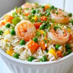 When making Minute Teriyaki Shrimp Fried Rice, you need fresh and vibrant ingredients. Here is what you will need: - 2 cups cooked jasmine rice (preferably chilled) - 1 pound large shrimp, peeled and deveined - 2 tablespoons teriyaki sauce - 1 cup mixed vegetables (such as carrots, peas, and bell peppers) - 2 green onions, chopped (set aside some for garnish) - 2 cloves garlic, minced - 1 tablespoon ginger, minced - 2 tablespoons soy sauce - 1 tablespoon sesame oil - 1 tablespoon vegetable oil - Salt and pepper to taste - Sesame seeds for garnish Using chilled jasmine rice is key. It makes your fried rice fluffy and helps it fry up nicely. Fresh shrimp adds a sweet taste and tender texture. The mixed vegetables bring color and crunch to the dish. The garlic and ginger add a warm, spicy kick. Teriyaki and soy sauce blend together for a rich flavor. The sesame oil gives a nutty aroma that ties it all together. Make sure to gather all your ingredients before starting. Having everything ready helps you cook quickly and easily. Now you are set to make a delicious meal! - Heating the Skillet Start by heating 1 tablespoon of vegetable oil in a large skillet over medium-high heat. You want the oil to shimmer before adding any ingredients. This helps create a nice stir-fry. - Sautéing Garlic and Ginger Once the oil is hot, add 2 cloves of minced garlic and 1 tablespoon of minced ginger. Stir them for about 30 seconds. You want to smell their wonderful aroma. - Cooking the Shrimp Next, add 1 pound of peeled and deveined shrimp to the skillet. Cook them for about 2-3 minutes. Flip them once until they turn pink and opaque. After that, remove the shrimp and set them aside to keep warm. - Stir-Frying Mixed Vegetables In the same skillet, toss in 1 cup of mixed vegetables like carrots, peas, and bell peppers. Stir-fry these for 2-3 minutes. They should be tender but still crisp. This will add great texture. - Mixing in the Rice and Sauces Now, push the veggies to one side of the skillet. Add 2 cups of chilled jasmine rice to the clear space. Break apart any clumps with your spatula. Drizzle 2 tablespoons of teriyaki sauce and 2 tablespoons of soy sauce over the rice. Toss everything together so the rice soaks up the flavors. - Final Stir-Fry with Shrimp and Green Onions Finally, return the cooked shrimp to the skillet along with 2 chopped green onions. Drizzle 1 tablespoon of sesame oil over the mix. Stir-fry everything for an additional 2-3 minutes until heated through. Taste and season with salt and pepper as you like. Your Minute Teriyaki Shrimp Fried Rice is now ready to enjoy! - Using Chilled Rice for Best Results Chilled rice is key for fried rice. Freshly cooked rice has too much moisture. This makes it sticky and clumpy. Use rice that has been cooked and cooled. You can make it ahead of time. Store it in the fridge for at least an hour. - Keeping Vegetables Crisp To keep your vegetables crisp, don’t overcook them. Sauté them just until tender. This usually takes 2-3 minutes. It helps maintain their bright color and crunch. Stir-fry them quickly over high heat. This method locks in their flavor and nutrients. - Ensuring Shrimp are Cooked Perfectly Cook shrimp until they turn pink and opaque. This should take about 2-3 minutes. Don't overcrowd the pan; cook in batches if needed. Overcooked shrimp can become rubbery. So, watch them closely and remove them from the heat as soon as they are done. - Garnishing Ideas Garnish your dish for a pop of color and flavor. Use chopped green onions and a sprinkle of sesame seeds. This adds a nice crunch and visual appeal. You can also add a dash of extra teriyaki sauce on top for more flavor. - Ideal Pairings Pair this dish with a simple side salad or steamed broccoli. Both add freshness and balance to the meal. If you want more protein, serve it with a side of edamame. This makes a complete, satisfying dinner. {{image_4}} You can switch up the mixed vegetables to fit your taste. Instead of peas and carrots, try: - Broccoli florets - Corn - Snap peas These options add color and crunch. You can also use frozen mixed veggies for ease. For protein, shrimp is great, but other choices work well too. Try: - Chicken, diced and cooked - Tofu, cubed and sautéed Each protein brings its own flavor. This lets you customize the dish to your liking. To boost the flavor, add spices or sauces. Consider: - Red pepper flakes for heat - A splash of sriracha for a kick These additions can change the taste while keeping it simple. You can also add more veggies for nutrition. Try adding: - Bell peppers, sliced thin - Baby spinach, wilted in the pan These veggies add vitamins and make your dish even more colorful. To store your Minute Teriyaki Shrimp Fried Rice, let it cool first. Use an airtight container. This keeps it fresh for up to three days. Always label the container with the date. If you want to avoid sogginess, do not let it sit out too long. Keeping it chilled helps maintain the best taste and texture. Reheating this dish is easy and quick. You can use several methods: - Microwave: Place the rice in a microwave-safe dish. Add a splash of water. Cover it with a damp paper towel. Heat in short bursts, stirring in between, until warm. - Skillet: Heat a little oil in a skillet over medium heat. Add the rice and stir-fry for about five minutes. This method brings back some crispness. - Oven: Preheat your oven to 350°F (175°C). Spread the rice in a baking dish. Cover it with foil and heat for about 15 minutes. Choose the method that suits you best. Each option keeps the flavors intact and delicious. Yes, you can use frozen shrimp and vegetables. Just thaw them first. For shrimp, run them under cold water until they are soft. For veggies, microwave them for a minute or two. This will help them cook faster in the pan. To keep the rice from getting mushy, use chilled jasmine rice. The cold rice helps each grain stay separate. Also, avoid overcooking the rice in the pan. Stir-fry it just enough to heat it through. You can serve Teriyaki Shrimp Fried Rice with a side of steamed broccoli or a fresh salad. A simple cucumber salad adds a nice crunch too. You could also enjoy this dish with some crispy spring rolls for extra flavor. To make this dish gluten-free, use gluten-free soy sauce, like tamari. Check the teriyaki sauce label to ensure it is gluten-free as well. Using these swaps will keep the dish tasty while meeting your gluten-free needs. This blog post covered how to make Teriyaki Shrimp Fried Rice. We discussed the key ingredients, including shrimp, jasmine rice, and mixed vegetables. I shared step-by-step instructions to ensure your meal turns out tasty and satisfying. You found tips to keep the rice fluffy and the shrimp perfectly cooked. Lastly, we explored variations, storage, and answers to common questions. Now, you can create your own delicious dish, making it your own. Enjoy making this recipe!