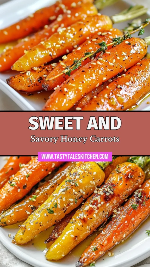 Discover the magic of Honey Garlic Roasted Carrots, a perfect roasted baby carrots recipe that’s both easy and healthy. This delightful easy carrot side dish pairs beautifully with any meal, while the caramelized carrots with honey and garlic will leave your taste buds dancing. Elevate your dinner tonight! Save this recipe for nutritious and flavorful honey garlic vegetables that the whole family will love. #HoneyGarlicCarrots #HealthySides #RoastedCarrots #EasyRecipes