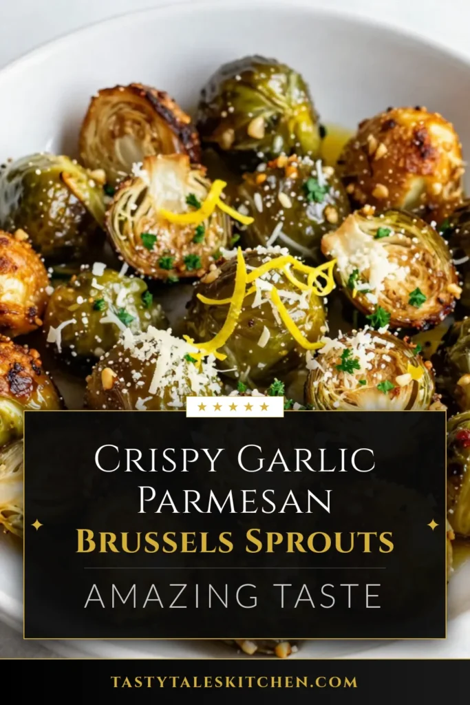 Indulge in these Garlic Parmesan Brussels Sprouts, a must-try Air Fryer Brussels Sprouts recipe! Enjoy crispy Brussels sprouts that are packed with flavor and perfect as a healthy side dish. This easy recipe uses simple ingredients and takes just 25 minutes to make. Elevate your meals with these delicious air fryer recipes today! Save this recipe for your next healthy dinner! #GarlicParmesanBrusselsSprouts #AirFryerRecipes #HealthySideDishes #EasyRecipes
