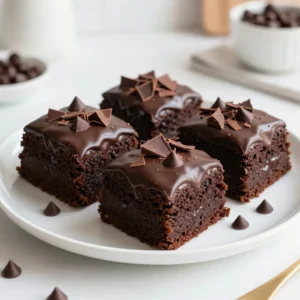To make a rich and tasty Triple Chocolate Fudge Cake, you need the following ingredients: - 1 cup all-purpose flour - 1 cup granulated sugar - &frac12; cup unsweetened cocoa powder - 1 teaspoon baking powder - &frac12; teaspoon baking soda - &frac12; teaspoon salt - &frac12; cup unsalted butter, melted - 2 large eggs - 1 teaspoon vanilla extract - &frac12; cup buttermilk - 1 cup semi-sweet chocolate chips - 1 cup dark chocolate chunks - &frac14; cup milk chocolate shavings (for garnish) Each item plays a key role in making the cake moist and fudgy. The flour gives structure. Sugar adds sweetness. Cocoa powder brings deep chocolate flavor. Baking powder and soda help the cake rise. Salt enhances all the flavors. Melted butter makes the cake rich. Eggs bind everything together and add moisture. Vanilla extract adds warmth. Buttermilk makes the cake tender and adds a slight tang. The semi-sweet chocolate chips and dark chocolate chunks make every bite a chocolate dream. Finally, the milk chocolate shavings on top are a sweet touch that looks beautiful. Using high-quality chocolate will make a big difference. Fresh ingredients also improve the taste. Always measure carefully for the best results. Enjoy the process; baking is a joy! {{ingredient_image_2}} - Preheat your oven to 350&deg;F (175&deg;C). - Grease and flour a 9-inch round cake pan or line it with parchment paper. - In a large bowl, whisk together: - 1 cup all-purpose flour - 1 cup granulated sugar - &frac12; cup unsweetened cocoa powder - 1 teaspoon baking powder - &frac12; teaspoon baking soda - &frac12; teaspoon salt - Ensure the dry ingredients mix well for a smooth cake. - In another bowl, mix: - &frac12; cup unsalted butter, melted - 2 large eggs - 1 teaspoon vanilla extract - &frac12; cup buttermilk - Blend these wet ingredients until smooth and creamy. - Pour the wet mixture into the dry ingredients. - Stir gently until just combined. It's okay if the batter has a few lumps. - Carefully fold in: - 1 cup semi-sweet chocolate chips - 1 cup dark chocolate chunks - Make sure the chocolate pieces spread evenly throughout the batter. - Transfer the batter to the prepared pan and smooth the top. - Bake in the preheated oven for 30-35 minutes. - Check for doneness by inserting a toothpick in the center. It should come out clean or with a few moist crumbs. - Remove the cake from the oven and let it cool in the pan for about 10 minutes. - Carefully transfer the cake to a wire rack to cool completely. - Once cooled, sprinkle the top with &frac14; cup milk chocolate shavings for decoration. - Serve slices on their own, or add whipped cream or ice cream for a special treat. How to check for doneness To check if your cake is done, insert a toothpick into the center. If it comes out clean or with a few crumbs, your cake is ready. If it has wet batter, bake for a few more minutes. This helps you avoid an undercooked center. Ensuring even baking To ensure even baking, make sure your oven is preheated. Place the cake pan in the center of the oven. Use an oven thermometer if you have one. This keeps the heat steady and helps the cake rise evenly. Best practices for storing leftover cake Store leftover cake in an airtight container. You can also wrap it in plastic wrap. This keeps it fresh for several days. If you plan to keep it longer, consider freezing it. How to keep the cake moist To keep the cake moist, place a slice of bread in the container. The bread will absorb moisture, keeping the cake soft. You can also brush the cake with a little syrup before storage. Pairing with whipped cream or ice cream Serve slices with whipped cream or ice cream for a treat. The creaminess balances the rich chocolate. You can also sprinkle some chocolate shavings on top for extra flair. Ideal occasions for serving This cake is great for birthdays, parties, or any special event. Its rich flavor makes it a crowd-pleaser. You can also serve it at a cozy dinner with friends, making any night special. Pro Tips Use Room Temperature Ingredients: Allow your eggs and buttermilk to come to room temperature before mixing to help create a smoother batter and a more even bake. Don't Overmix the Batter: Mix until just combined to keep the cake light and fudgy. Overmixing can lead to a denser texture. Check for Doneness: Use a toothpick to check the center of the cake; it should come out clean or with a few moist crumbs, not wet batter. Storing the Cake: Keep any leftover cake in an airtight container at room temperature for up to 3 days or in the refrigerator for up to a week. {{image_4}} You can change up the chocolate in this cake. Use white chocolate for a sweet twist. Melted white chocolate adds a creamy layer that pairs well with dark flavors. You can also mix in different types of chocolate. Try using milk chocolate chunks for a sweeter bite. Each chocolate type brings a unique taste, making your cake even more special. Want to take it up a notch? Add a splash of coffee or mint extract. Coffee boosts the chocolate flavor and adds depth. Just a teaspoon can make a big difference. If you prefer a minty kick, add mint extract. It pairs well with chocolate and gives a fresh vibe. You can also stir in nuts or fruit. Chopped walnuts or pecans add crunch. Ripe cherries or raspberries bring a fruity burst. These additions make each slice unique. You can adjust the cake size based on your needs. For round pans, follow the recipe as is. If you use square pans, bake for the same time. The shape does not change the taste. Want to make mini cakes or cupcakes? Just pour the batter into smaller cups. Bake for about 15-20 minutes. Check for doneness with a toothpick. This way, everyone can enjoy their own little cake! Can I use cocoa powder instead of chocolate? Yes, you can use cocoa powder. It adds a rich chocolate flavor. However, you will miss some of the texture and richness found in real chocolate. For the best taste, use both cocoa powder and chocolate. What substitutes can be used for buttermilk? You can make homemade buttermilk. Mix one cup of milk with one tablespoon of lemon juice or vinegar. Let it sit for five minutes. This will give you a similar tangy taste and acidity. Why is my cake too dense? A dense cake may be due to overmixing the batter. Mixing too much causes the gluten in the flour to develop. This results in a heavy texture. Always mix gently until just combined to keep it light and fluffy. How can I fix an overbaked cake? If your cake is overbaked, it might dry out. You can brush it with a simple syrup made of sugar and water. This adds moisture back into the cake. Cover it with frosting or whipped cream to help, too. How long does the cake last? Triple chocolate fudge cake lasts about three to four days at room temperature. Store it in an airtight container to keep it fresh. If you want to keep it longer, refrigerate it for about a week. Can I freeze this cake? Yes, you can freeze this cake. Wrap it tightly in plastic wrap, then place it in an airtight container. It can last for up to three months in the freezer. Thaw it in the fridge before serving for the best taste. Each slice of this Triple Chocolate Fudge Cake has about 350 calories. This number can change based on portion size and toppings. - Fat: Around 20 grams - Protein: About 5 grams - Carbohydrates: Roughly 40 grams This cake is rich in fat due to the butter and chocolate, making it a treat. The protein comes mainly from the eggs and buttermilk. The carbs mainly come from sugar and flour. - Gluten-free options: You can use a gluten-free flour blend instead of all-purpose flour. This will help make the cake gluten-free without losing taste. - Vegan alternatives for ingredients: Swap the eggs for flaxseed meal mixed with water. Use coconut oil instead of butter. Choose almond milk with vinegar for buttermilk. These changes will keep the cake delicious and vegan. In this blog post, we discussed the ingredients and steps to make a Triple Chocolate Fudge Cake. We covered baking tips, storage methods, and serving ideas to enhance your cake experience. Remember, using high-quality chocolate makes a big difference. Feel free to try different flavors or cake sizes to find your favorite. With the right techniques and a bit of creativity, you can bake the perfect cake every time. Enjoy your baking journey!